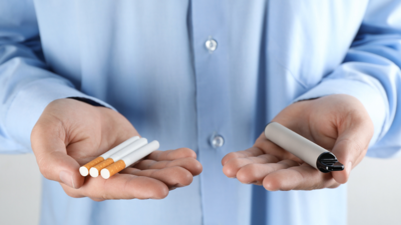 is vaping worse for oral health than smoking